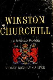 Cover of: Winston Churchill: an intimate portrait