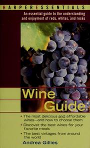 Cover of: Wine guide by Andrea Gillies