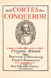 Cover of: With Cortes the conqueror
