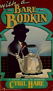 Cover of: With a Bare Bodkin