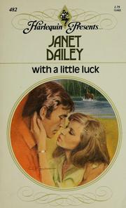 Cover of: With a little luck