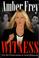 Cover of: Witness for the prosecution of Scott Peterson