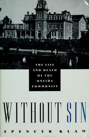 Cover of: Without sin by Spencer Klaw