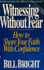Cover of: Witnessing without fear