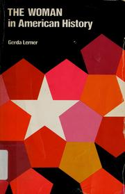 Cover of: The woman in American history. by Gerda Lerner