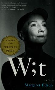 Cover of: Wit: a play