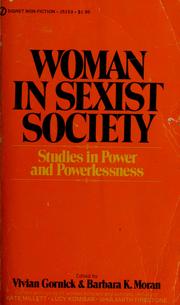Cover of: Woman in Sexist Society by Vivian Gornick