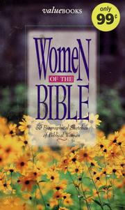 Cover of: Women of the Bible by Colleen L. Reece