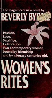 Cover of: Women's rites