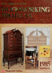 Cover of: Woodworking projects yearbook