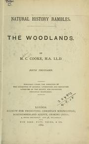 Cover of: The woodlands by Mordecai Cubitt Cooke