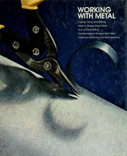 Cover of: Working with metal