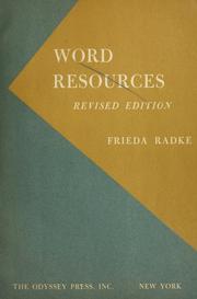 Cover of: Word resources.