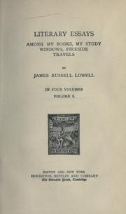 Cover of: Works. by James Russell Lowell, James Russell Lowell