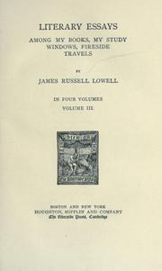 Cover of: Works. by James Russell Lowell, James Russell Lowell