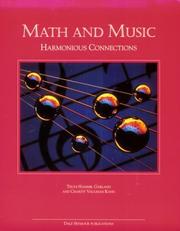 Cover of: Math and music: harmonious connections