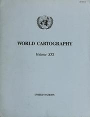 Cover of: World cartography.