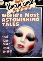 Cover of: World's most astonishing tales