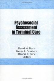 Cover of: Psychosocial assessment in terminal care