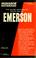 Cover of: The writings of Emerson
