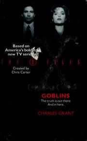 Cover of: The X-files: goblins
