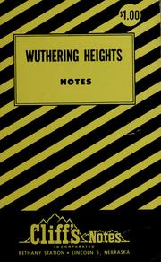Cover of: Wuthering Heights: notes