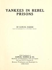 Cover of: Yankees in Rebel prisons