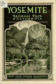 Cover of: Yosemite national park, California ...