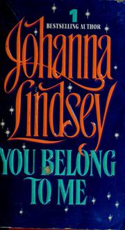 Cover of: You Belong to Me by Johanna Lindsey