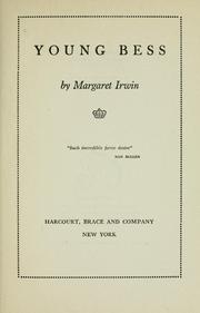 Cover of: Young Bess by Margaret Irwin