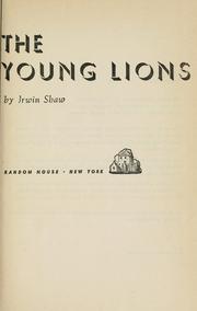 Cover of: The young lions.