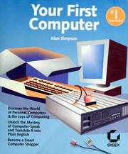 Cover of: Your first computer by Simpson, Alan