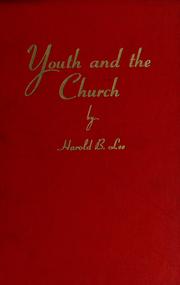 Cover of: Youth and the church