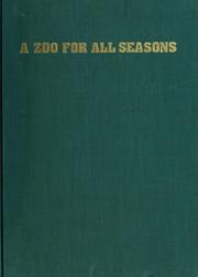 Cover of: A Zoo for all seasons | 