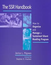 SSR Handbook by Jan L. Pilgreen, Janice L. Pilgreen