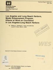 Cover of: Los Angeles and Long Beach Harbors Model Enhancement Program, effects of wind on circulation in Los Angeles-Long Beach Harbors