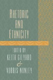 Cover of: Rhetoric and Ethnicity (CrossCurrents Series)