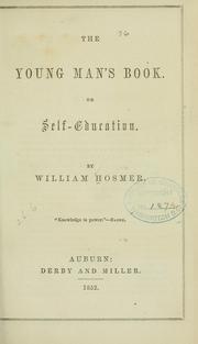 Cover of: The young man's book