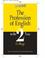 Cover of: The Profession of English in the Two-Year College (CrossCurrents Series)