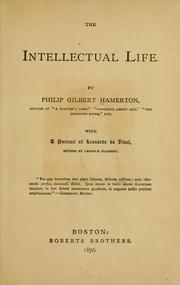 Cover of: The intellectual life