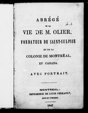 Cover of: Abrégé de la vie de M. Olier by Étienne Michel Faillon