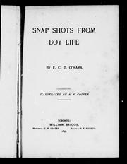 Cover of: Snap shots from boy life by F. C. T. O'Hara