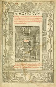 Cover of: Scotorum historiae a prima gentis origine by Hector Boece