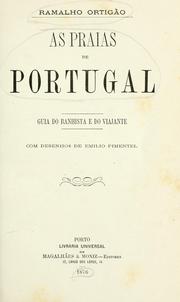 Cover of: As praias de Portugal: guia do bahista e do viajante, com desenhos de Emilio Pimentel