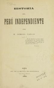 Cover of: Historia del Perú independiente