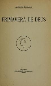Cover of: Primavera de Deus