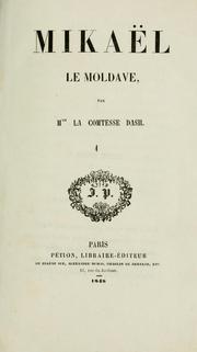 Cover of: Mikaël by Saint Mars, Gabrielle Anne Cisterne de Courtiras vicomtesse de