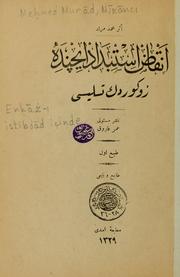 Cover of: Enkaz-ı İstibdad İçinde Züğürdün Tesellisi - A cold comfort in the wreckage of tyranny (Sultan Abdülhamid II era)