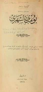 Hindistan seyatinden Bombay şehri by Edmond Cotteau