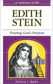 Cover of: A retreat with Edith Stein by Patricia L. Marks